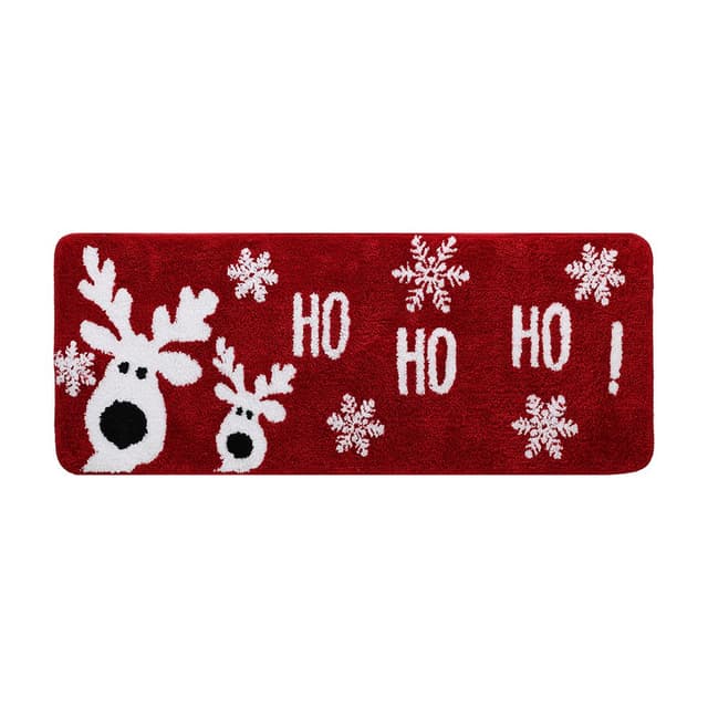 พรมห้องน้ำ รุ่นเฟลิส_โฮ ขนาด 45 x 120 ซม. - สีแดง