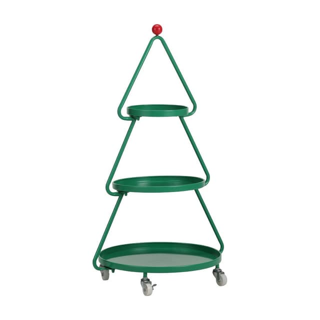 ชั้นวางของ 3 ชั้น รุ่นโนเอล - สีเขียว