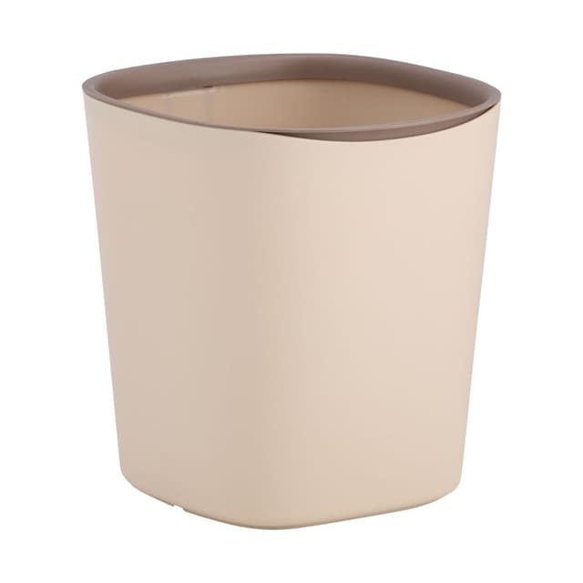 ถังขยะ รุ่นยูโนะ ขนาด 10 ลิตร - สีน้ำตาลอ่อน