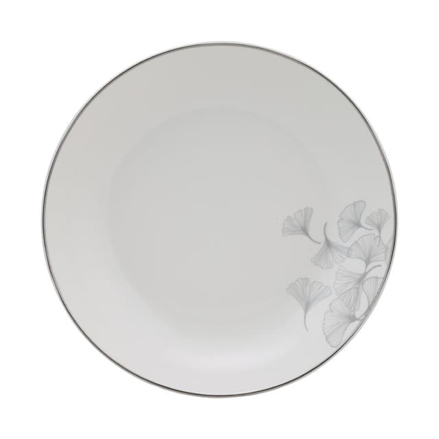 จานก้นลึก รุ่นกิงโคโล่ ขนาด 8 นิ้ว - สีขาว/เทา