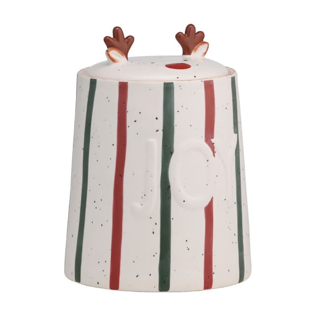 กล่องใส่ขนมมีฝาทรงกวาง รุ่นเดียร์ฮันนี่ - คละสี