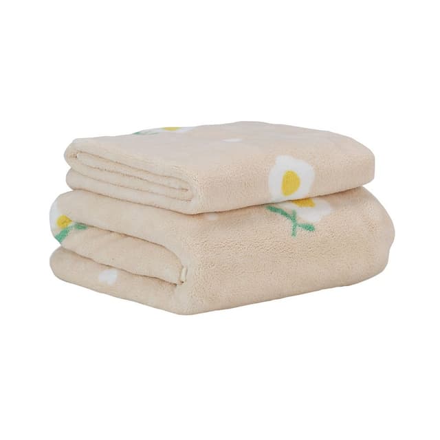 ชุดผ้าขนหนูเช็ดตัวพร้อมผ้าเช็ดผม รุ่นรีก้า (2 ชิ้น/ชุด) - สีส้ม