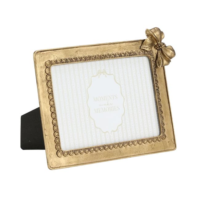กรอบรูป รุ่นโบว์เบรนด้า ขนาด 6 x 4 นิ้ว - สีทอง