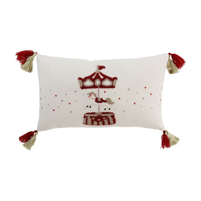 หมอนอิง รุ่นจอลลี่ เซอร์คัส ขนาด 30 x 50 ซม. - คละสี