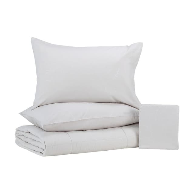 ชุดผ้าปูที่นอน รุ่นแพมมี่ ขนาด 6 ฟุต (6 ชิ้น/ชุด) - สีเบจ