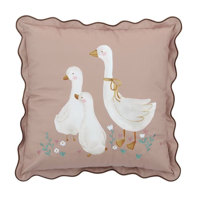 หมอนอิง รุ่นกูส เดย์ ขนาด 40 x40 ซม. - คละสี/น้ำตาล