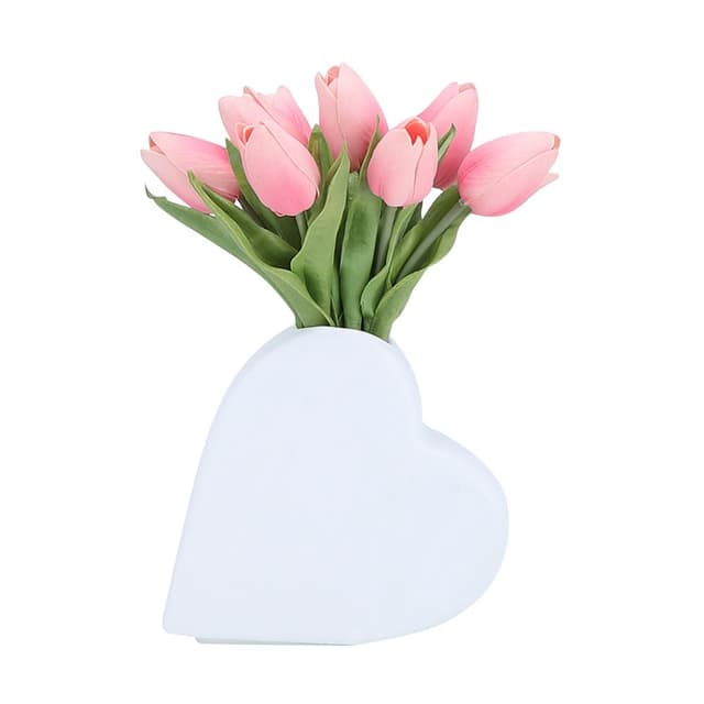 ทิวลิปในแจกัน รุ่นทิวลินี่ - สีชมพู/ขาว