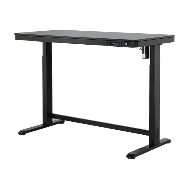 โต๊ะปรับไฟฟ้า รุ่นแสตนเลย์ พลัส ขนาด 120 ซม. - สีดำ