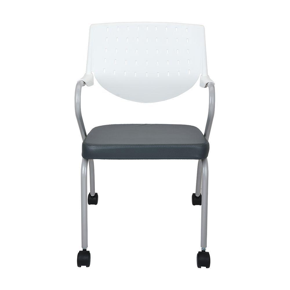 เก้าอี้ รุ่น KMIDS-VISTA - สีขาว/เทา