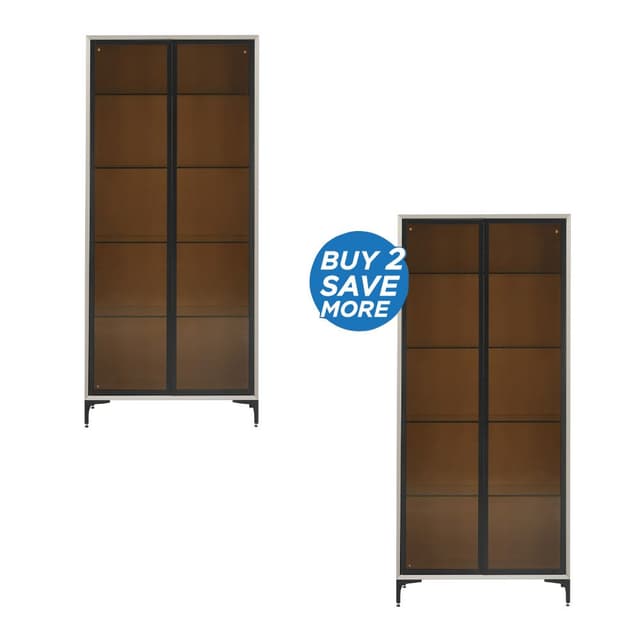 ซื้อตู้โชว์ รุ่นสเตลล่า ขนาด 80 ซม. 2 ชิ้น ราคาพิเศษ!