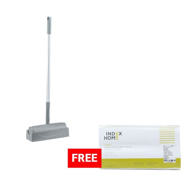 ซื้อลูกกลิ้งขจัดฝุ่น รุ่นลินท์ (60 แผ่น) แถมฟรี! กระดาษกาว รุ่นลินท์ 60 แผ่น (2 ชิ้น/ชุด)