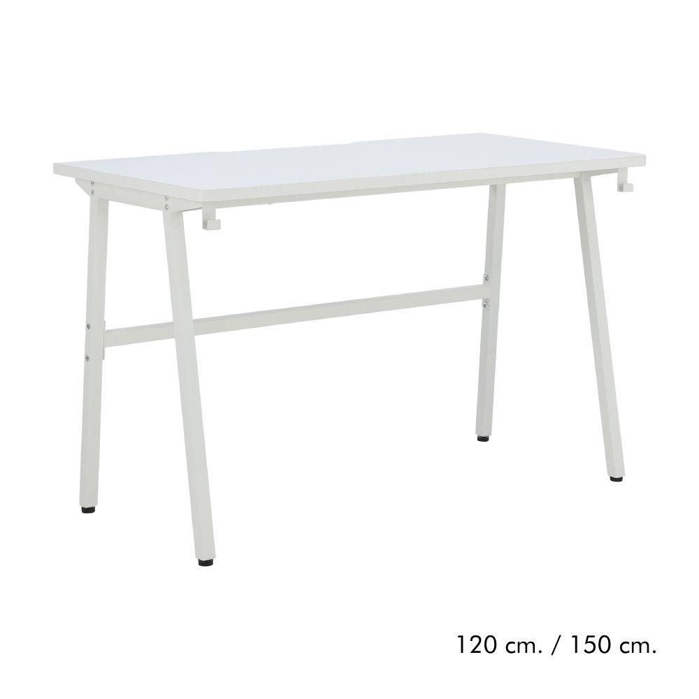 โต๊ะทำงาน รุ่นอัลฟ่า - สีขาว