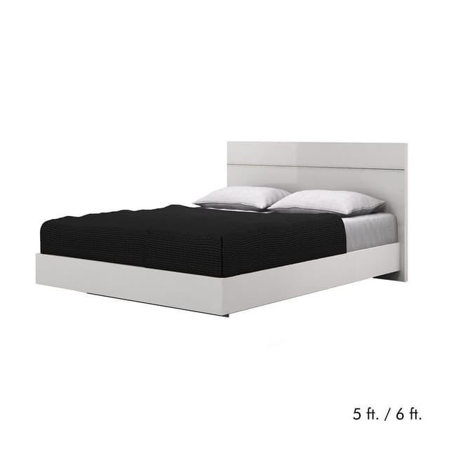 เตียงนอน รุ่นบลัง - สีขาว