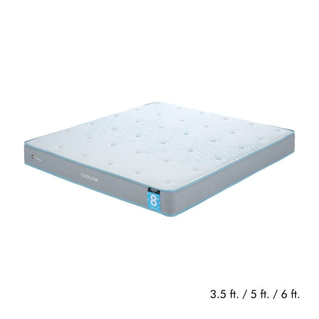 furinbox ที่นอน รุ่นคูลลิซึ่ม - สีขาว/เทา