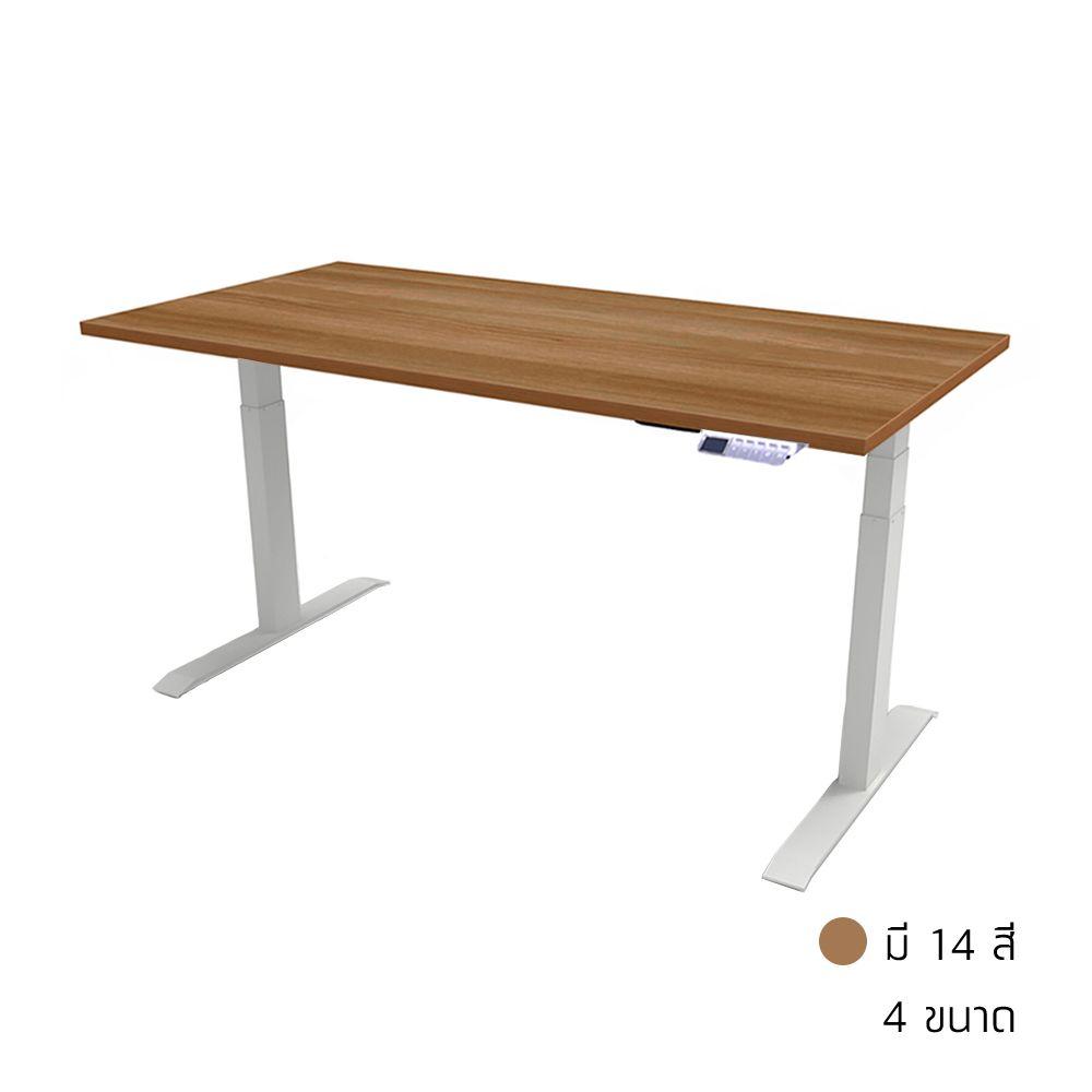 โต๊ะทำงานปรับระดับ เออร์โกเทรน รุ่นเจน 4 (ขาโต๊ะสีขาว)