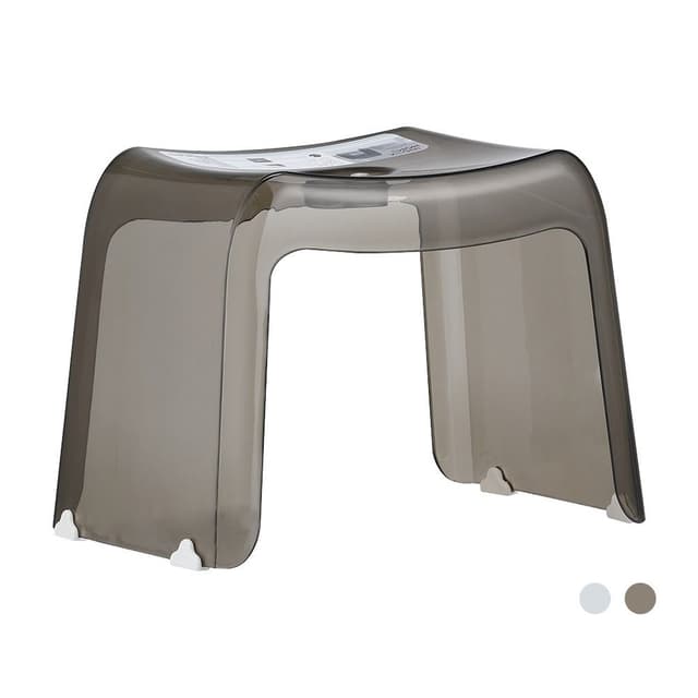 เก้าอี้สตูลพลาสติก รุ่นเคลียร์ ขนาด 37.5 x 24.5 x 28 ซม.