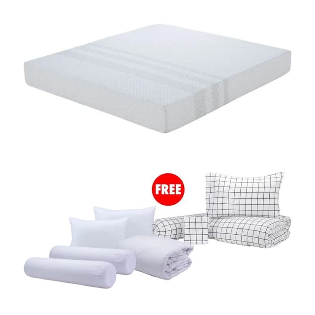 ซื้อที่นอน รุ่นเอเนอร์จี้ ไอ-เดนซ์ ขนาด 6 ฟุต พร้อมชุดเครื่องนอน และชุดผ้าปู ราคาพิเศษ!