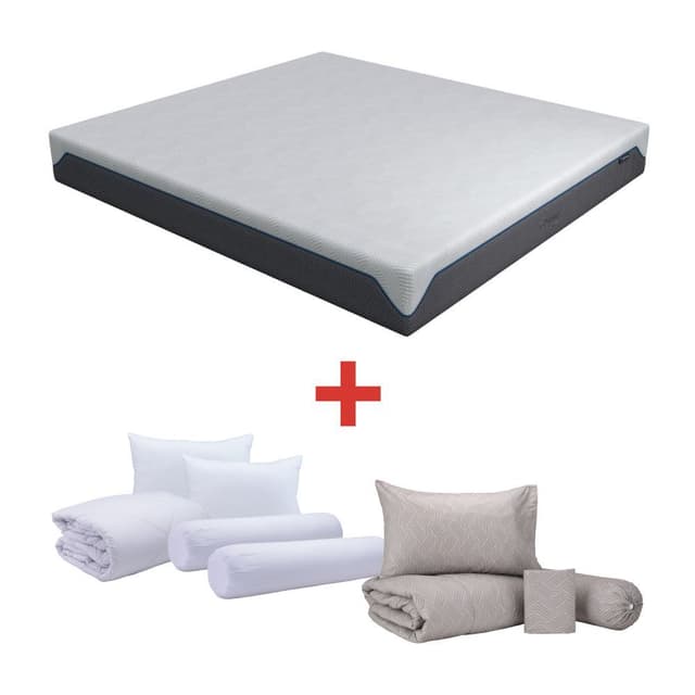 ที่นอน รุ่นนิว ออร์โธ ขนาด 5 ฟุต แถมฟรี! ชุดเครื่องนอน และชุดผ้าปู