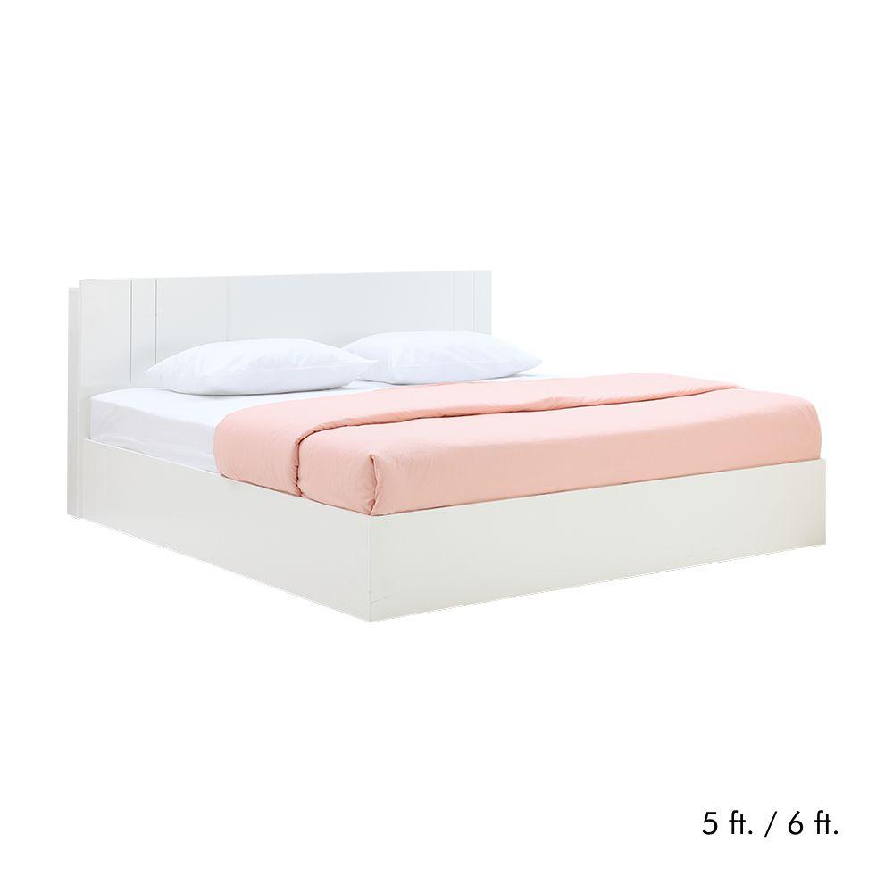 เตียงนอน รุ่นเมโลเดียน - สีขาว