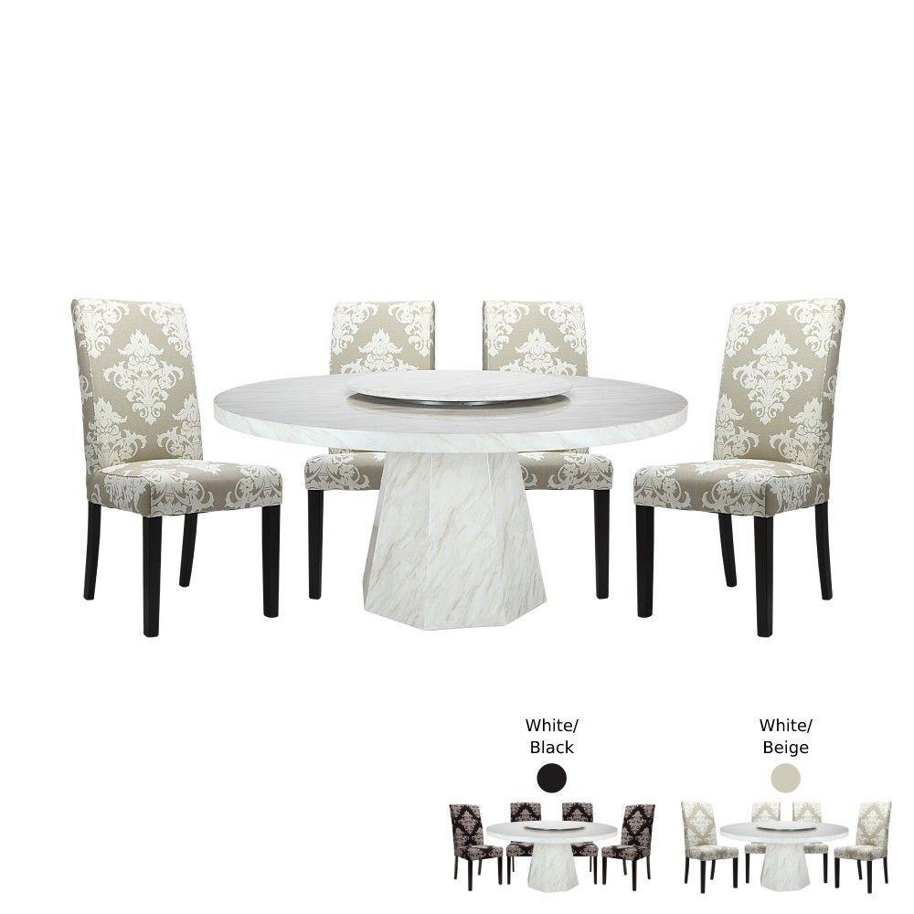 ชุดโต๊ะอาหาร รุ่นออริสทาโน+วิคตอเรีย (โต๊ะ 1+เก้าอี้ 4)