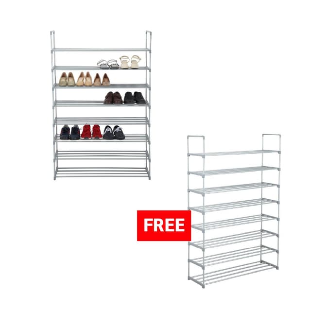 ซื้อ 1 แถม 1 ชั้นวางรองเท้า 8 ชั้น รุ่นดี-สกอร์/เอ็น