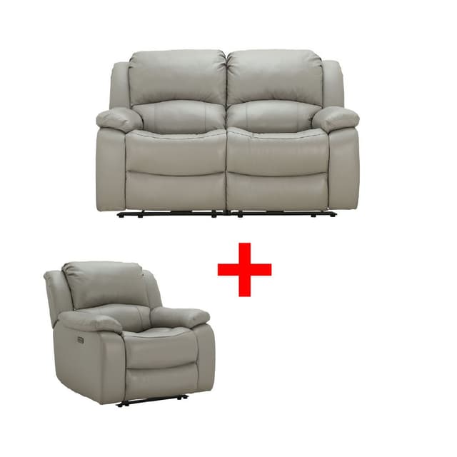 ซื้อโซฟาหนังแท้ผิวสัมผัสปรับระดับไฟฟ้า 2 ที่นั่ง รุ่นฮาร์วี่ย์ พร้อมโซฟาหนังแท้ผิวสัมผัสปรับระดับไฟฟ้า 1 ที่นั่ง รุ่นฮาร์วี่ย์ ราคาพิเศษ!