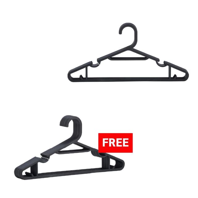 ซื้อ 1 แถม 1 ไม้แขวนเสื้อ รุ่นอีริค (10 ชิ้น/ชุด)