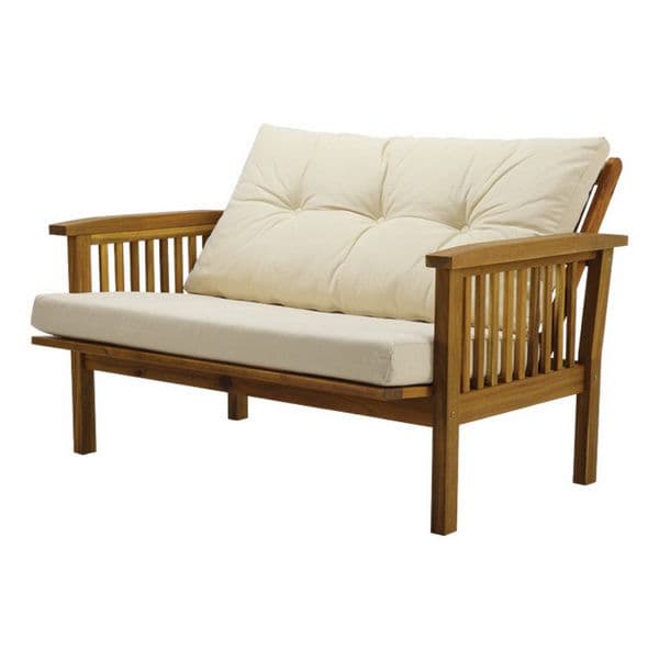 โซฟา 2 ที่นั่ง รุ่นโมรอคโค - สีธรรมชาติ