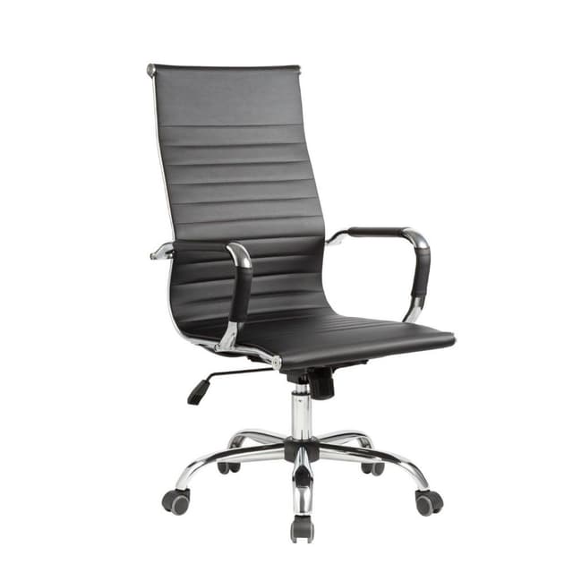 เก้าอี้สำนักงานพนักพิงสูง รุ่นคาริน่า - สีดำ