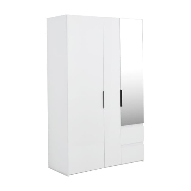 ตู้เสื้อผ้า 3 บานพร้อมกระจก รุ่นแมกซี่