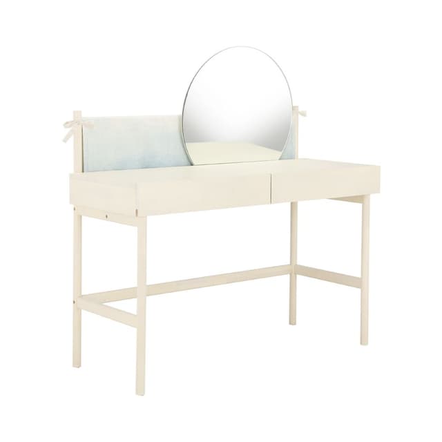 โต๊ะเครื่องแป้ง รุ่นแฮปปี้เวเคชั่น - สีขาวงาช้าง