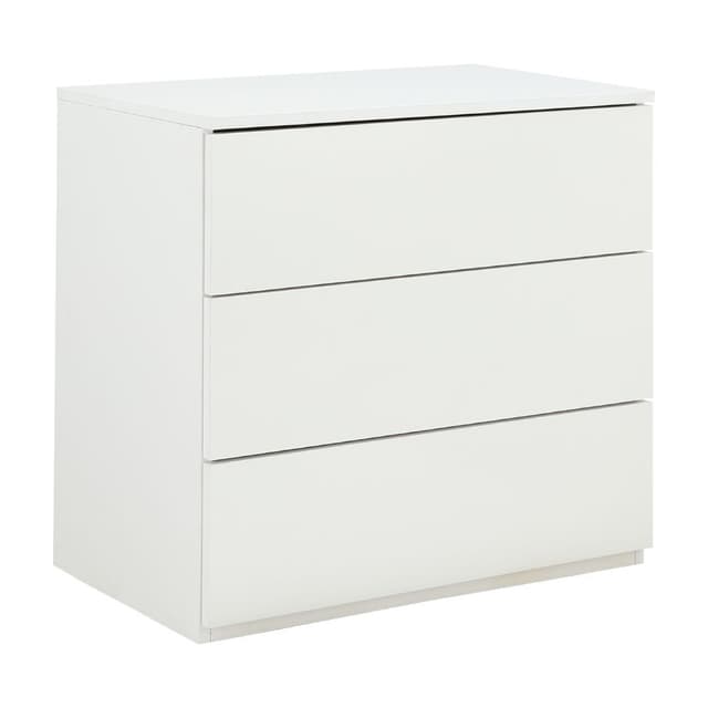 ตู้ 3 ลิ้นชัก รุ่นแมกซี่ ขนาด 80 ซม. - สีขาว
