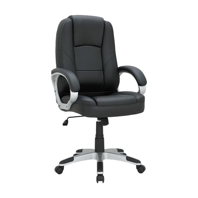เก้าอี้สำนักงาน พนักพิงสูง รุ่นโดเซ่ - สีดำ
