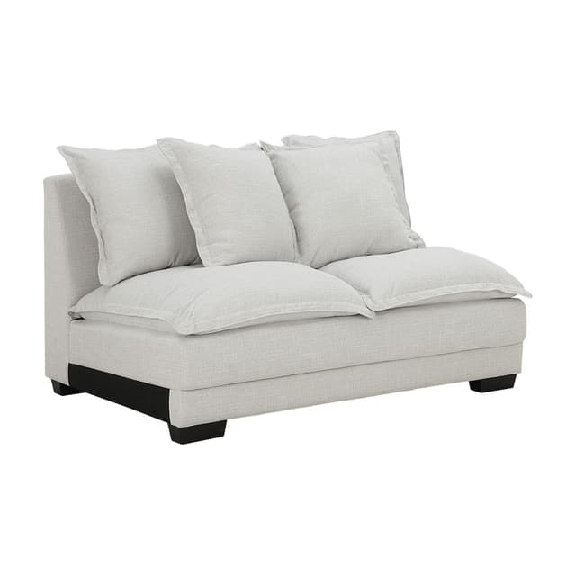 โซฟาผ้า 2 ที่นั่ง รุ่นซาวานน่าห์ - สีซิลเวอร์ เกรย์