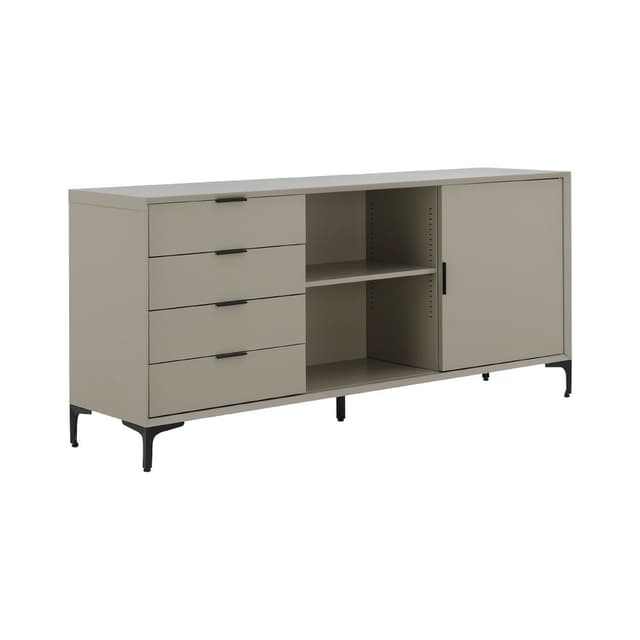 ตู้ไซด์บอร์ด รุ่นสเตลล่า ขนาด 160 ซม. - สีโทป