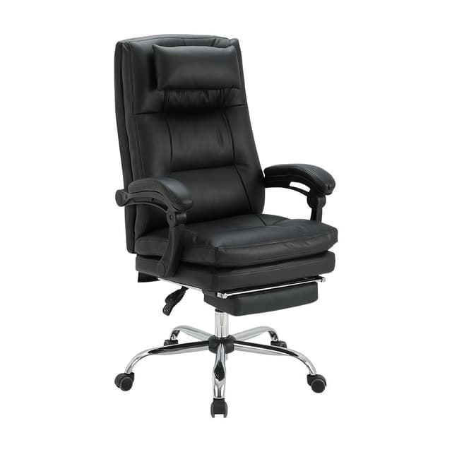 เก้าอี้สำนักงาน รุ่นจอลลี่ - สีดำ