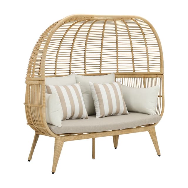 เก้าอี้พักผ่อน รุ่นชวา - สีธรรมชาติ