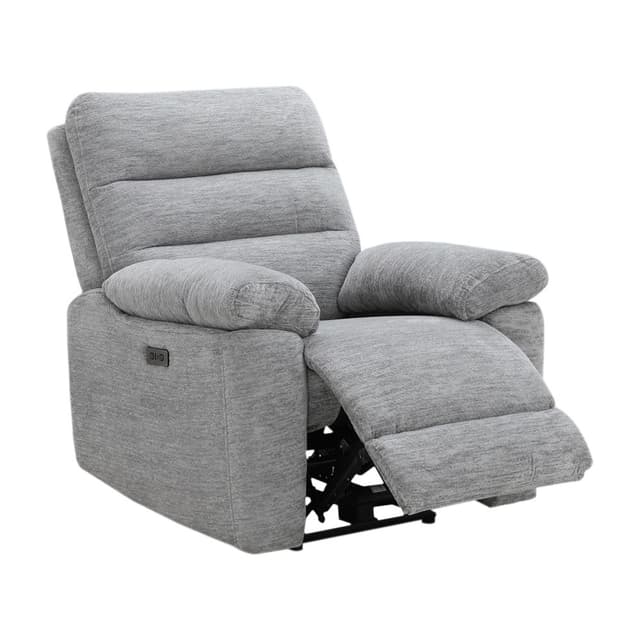 โซฟาผ้าปรับระดับไฟฟ้า 1 ที่นั่ง รุ่นเรมี่ - สีเทาอ่อน