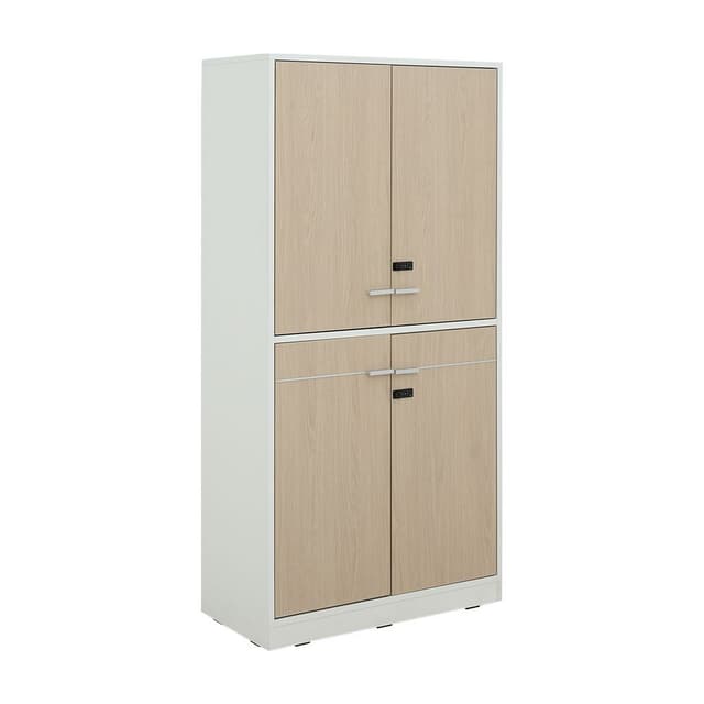 ตู้เอกสารกลาง รุ่นเวคตร้า2 ขนาด 79.8 ซม. - สีไลท์ วู้ด/ขาว