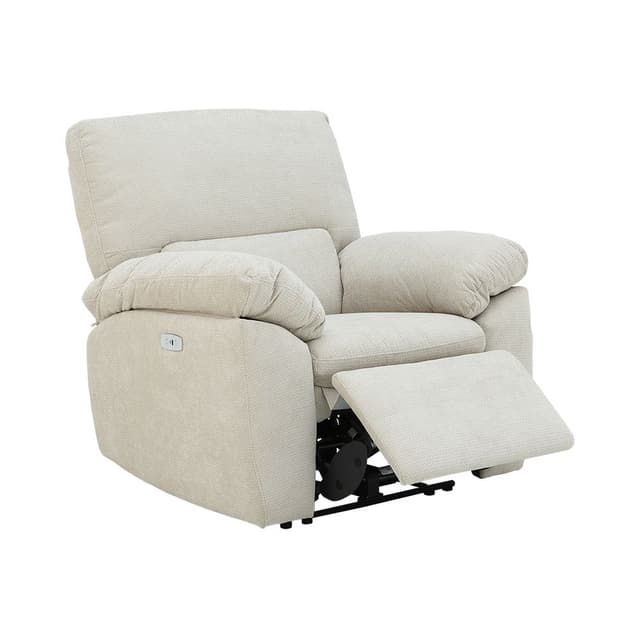 โซฟาผ้าปรับระดับไฟฟ้า 1 ที่นั่ง รุ่นดาเนียลล่า - สีเบจ