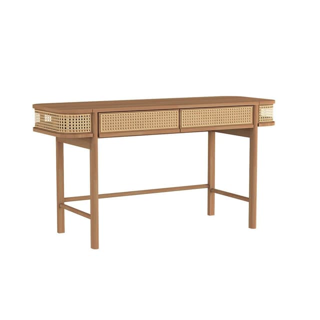 โต๊ะทำงาน รุ่นยูฟุอิน ขนาด 140 ซม. - สีไลท์ ทีค