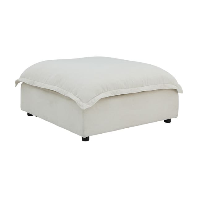 สตูลผ้า รุ่นคลาวด์ - สีครีม