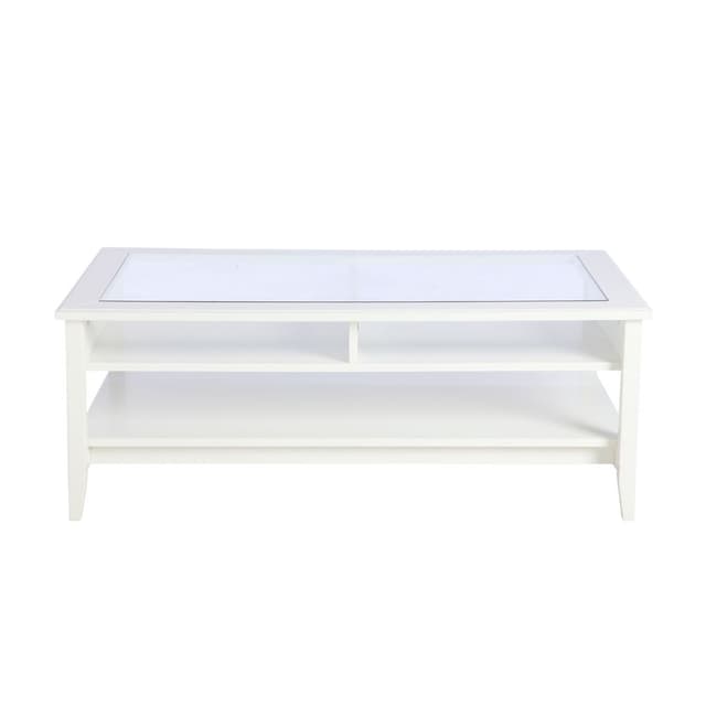 โต๊ะกลางกระจก รุ่นลา-โบเต้ ขนาด 101 ซม. - สีใส่โปรง