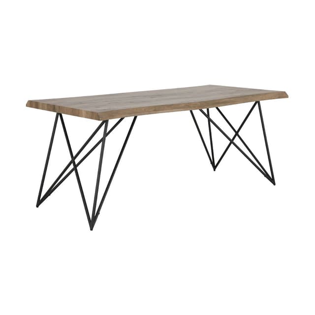 โต๊ะอาหาร รุ่นแอร่อน - สีธรรมชาติ