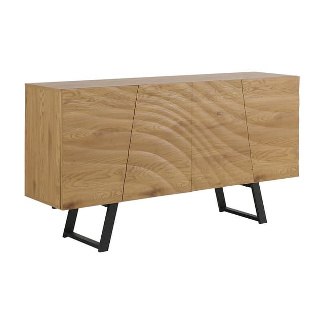 ตู้ไซด์บอร์ด รุ่นรัชเซลล์ ขนาด 160 ซม. - สีธรรมชาติ