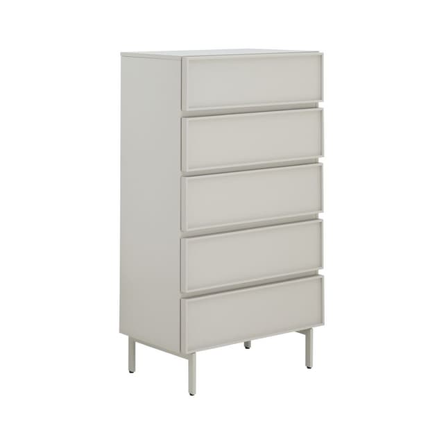 ตู้ 5 ลิ้นชัก รุ่นมิลิเนียน ขนาด 70 ซม. - สีเทา