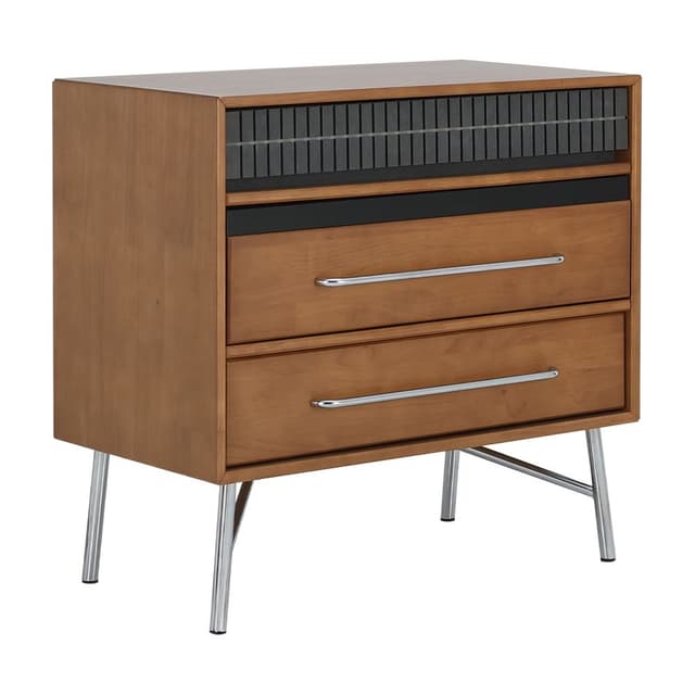 ตู้ 3 ลิ้นชัก รุ่นอาซาฮิกาวะ - สีไลท์ ทีค