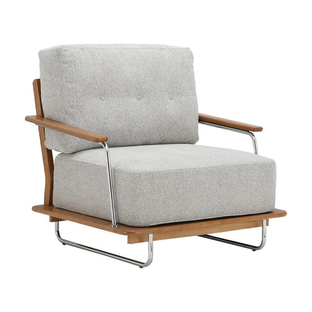 โซฟาผ้า 1 ที่นั่ง รุ่นอาซาฮิกาวะ - สีเบจ