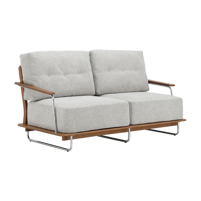 โซฟาผ้า 2 ที่นั่ง รุ่นอาซาฮิกาวะ - สีเบจ