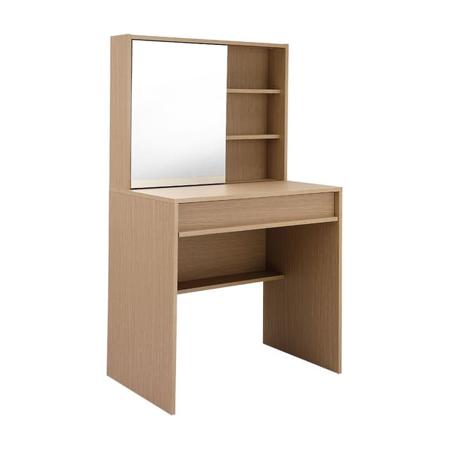 โต๊ะเครื่องแป้ง รุ่นฟุกุโอกะ ขนาด 80 ซม. - สีโตเกียว โอ๊ค